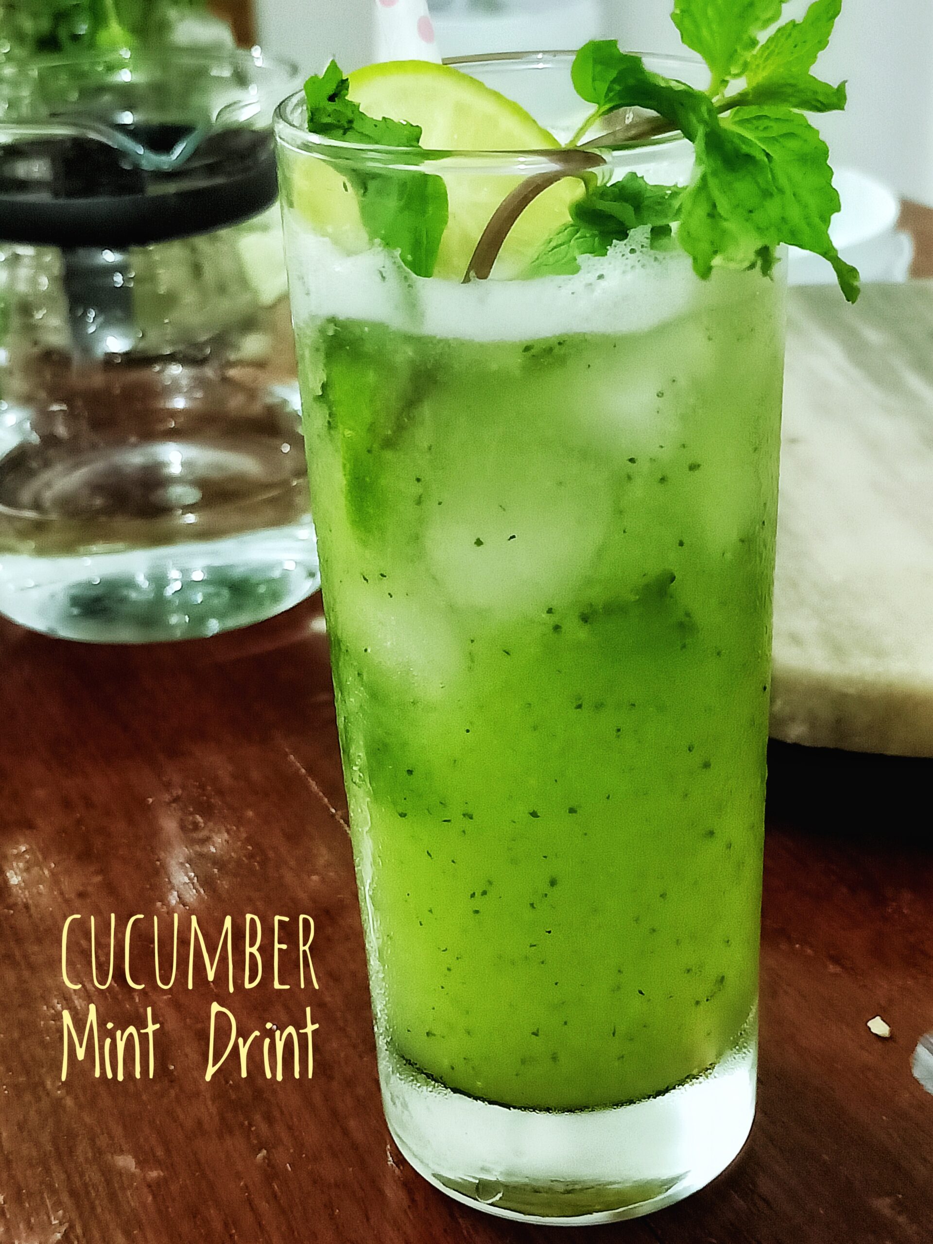 Cucumber Mint Drink - HI!Lollipop