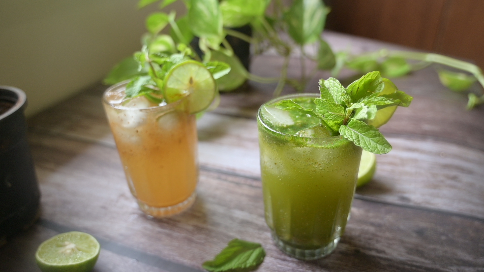 Read more about the article Home made Jaljeera Drink…Classic and mint Jaljeera